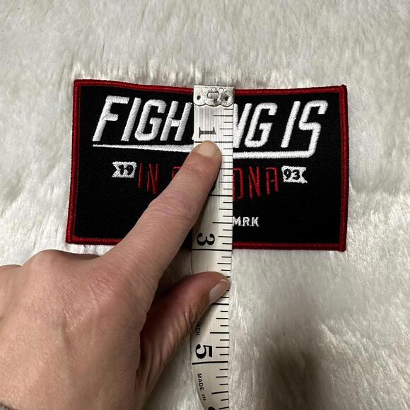 NEW UFC Embroidered Iron On Patch Black MMA Officially Licensed - Picture 6 of 6